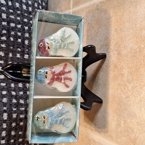 Let It Snow Holiday Snowmen‎ Floating Candles (12 count)